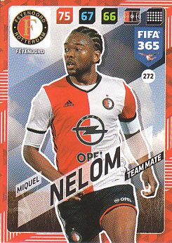 Miquel Nelom Feyenoord 2018 FIFA 365 #272